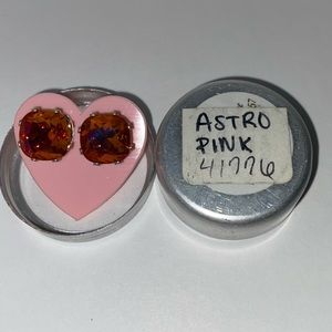JoJo Loves You Astro Pink Cushion Earrings